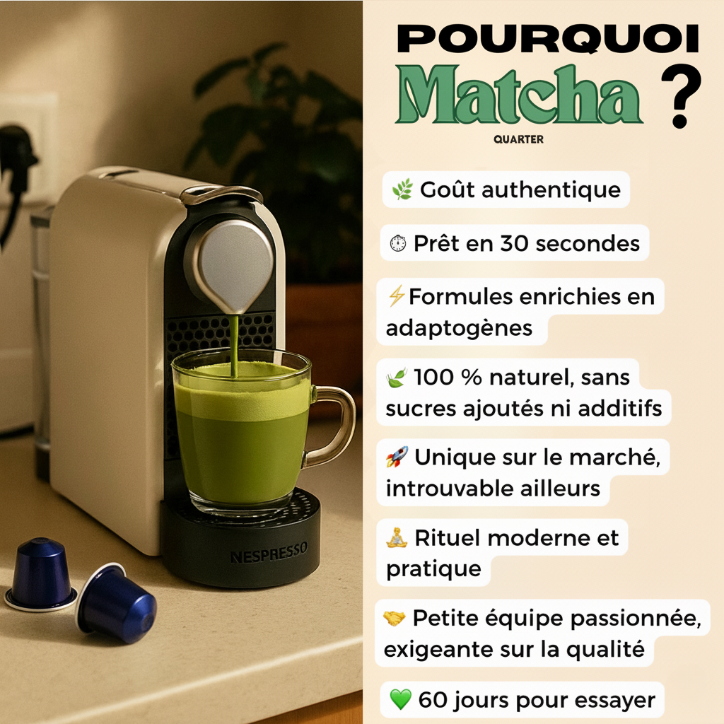 Stillness – Relax | Capsules Matcha + Adaptogènes