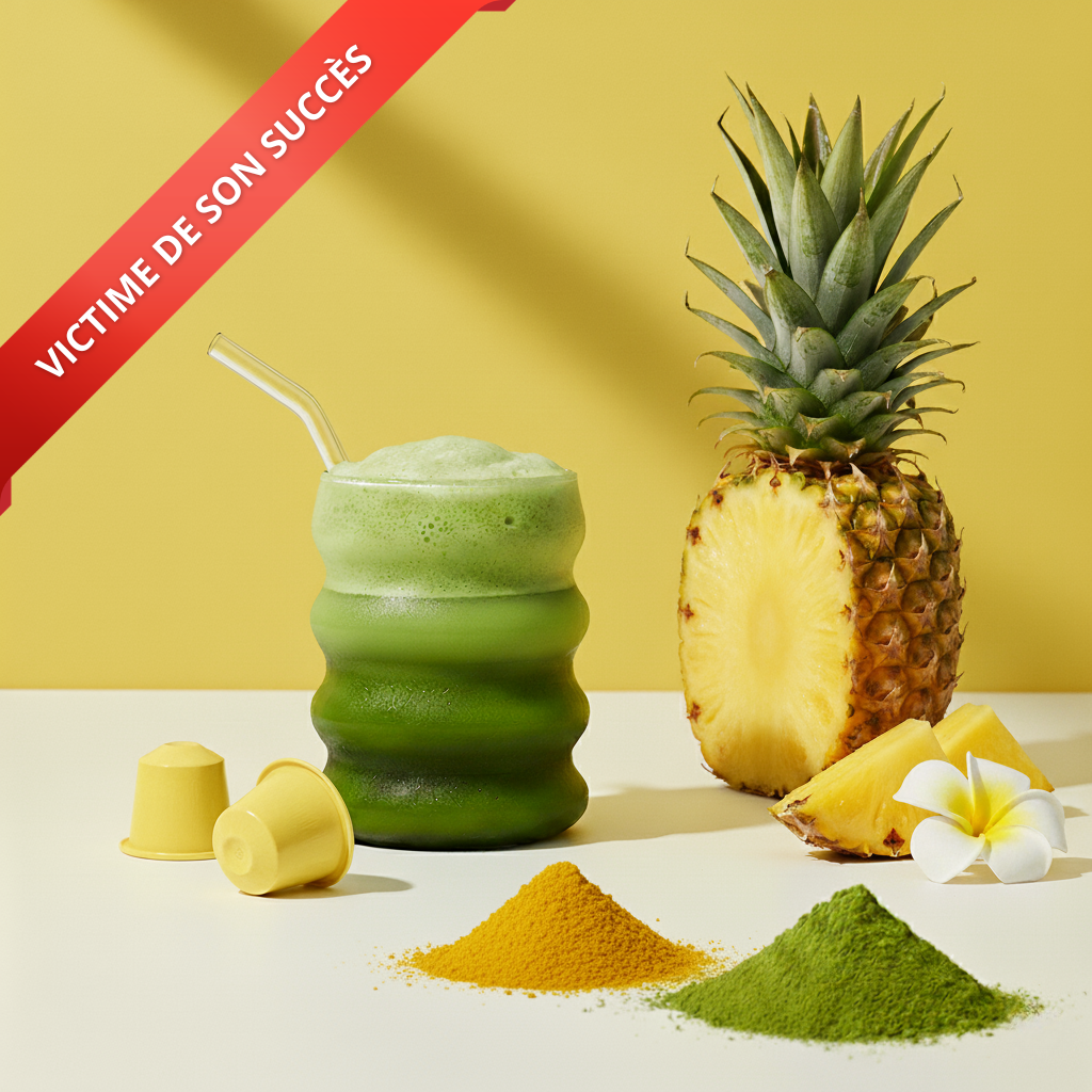 🍍 Matcha Pineapple – Énergie